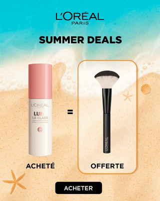L'oréal paris lumi le glass highlighter stick 620 pink ballet = Brush make up OFFERTE
