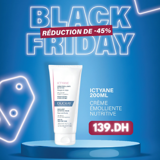 Ducray ICTYANE CRÈME ÉMOLLIENTE NUTRITIVE 200 ml