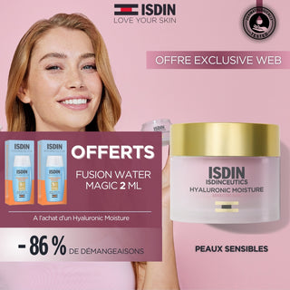Isdin Isdinceutics Hyaluronic Moisture Sensitive Skin 50ml = 2 Mini Fusion Water Magic OFFERTS