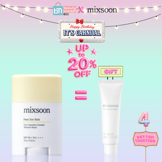 Mixsoon Bean Sunstick 15g = Centella Sun Cream 5ml Offert