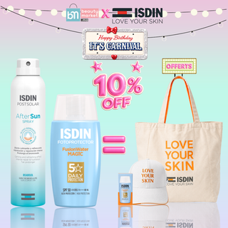 ISDIN Fusion Water Magic SPF50 50ml + After Sun Spray 200ml = Cadeaux Offerts