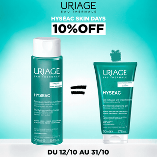 Uriage Hyséac Tonique Purifiant 250 ml = Hyséac Gel Nettoyant 50 ml Offert