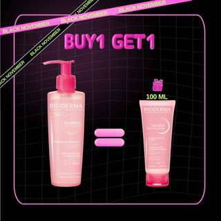 بيوديرما – جل رغوي للتنظيف اللطيف سينسيبيو – 200 مل