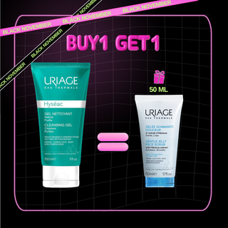 Uriage – hyséac – gel nettoyant – 150 ml = GELÉE GOMMANTE DOUCEUR  50ML