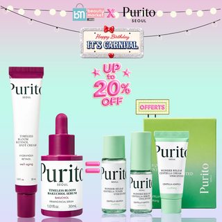 Purito Timeless Bloom Bakuchiol Serum 30ml + Retinol Spot Cream 30ml = Mini Kit Offert