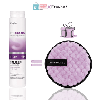 Erayba BIOsmooth BS12 Shampooing 250 ml = Makeup Remover Pad Offert