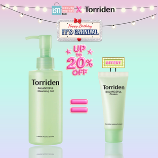 Torriden Balanceful Cica Cleansing Gel 200ml = Cica Cream 20ml Offerte