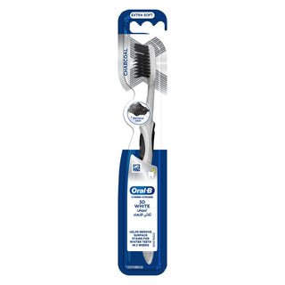 ORAL-B BROSSE À DENTS 3D WHITE CHARCOAL EXTRA SOFT