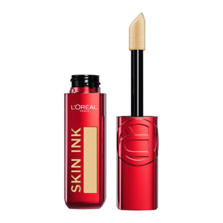L'Oréal Paris Liquid Concealer Infaillible Skin Ink Fond De Teint Correcteur 2en1 140 Light Warm 48h