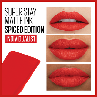 Maybelline New York - Rouge à lèvre Mat Liquide Superstay Matte Ink 320 INDIVIDUALIST