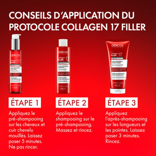 VICHY DERCOS APRÈS-SHAMPOOING ULTRA-RÉPARATEUR COLLAGEN 17 FILLER 200 ML