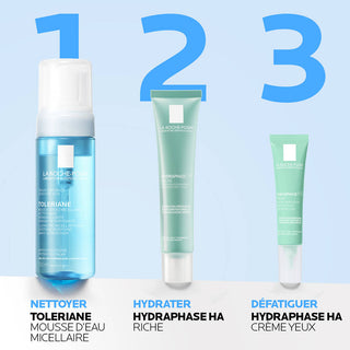 LA ROCHE-POSAY HYDRAPHASE HA RICHE  HYDRATANTE À L'ACIDE HYALURONIQUE  50ML