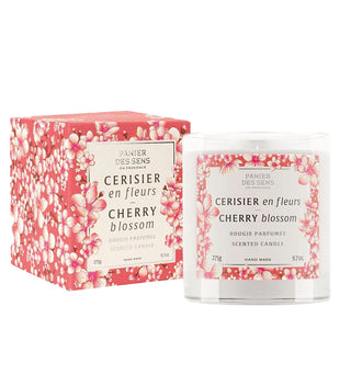 PANIER DES SENS Bougie Parfumée Cerisier en Fleurs 275G