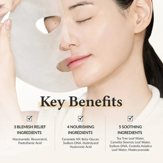 Dr. Althea 345 Relief Cream Mask 25 g × 4 – Pack de 4 Masques Visage Apaisants
