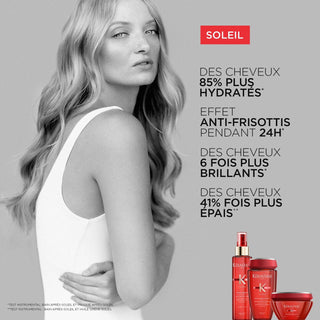 Kérastase - Soleil Duo Après Soleil Bain 250 ml + Masque 200 ml = Sac Bisou D'été OFFERT