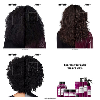 L'ORÉAL PROFESSIONNEL CURL EXPRESSION CREME EN MOUSSE 10 EN 1 235G = CHOUCHOU DORÉ OFFERT