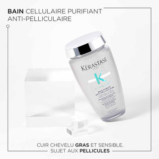 Kérastase Symbiose Bain Pureté Anti-Pelliculaire 250ml – Shampooing Cuir Chevelu Sensible