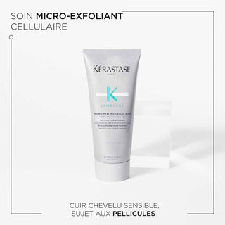 Kérastase Symbiose Micro-Peeling Cellulaire 200ml – Exfoliant Anti-Pelliculaire Cuir Chevelu