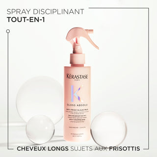Kérastase Gloss Absolu – Duo Glaze Milk 190 ml + Glaze Drops Huile brillance 45 ml = Sac Bisou D'été OFFERT