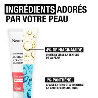 NEUTROGENA ANTI BOUTONS+ GEL HYDRATANT 50ML