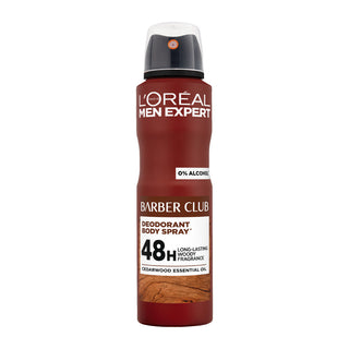 L'ORÉAL PARIS MEN EXPERT DÉODORANT BARBER CLUB SPRAY 48H 150 ML