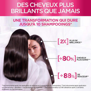ELSEVE DUO GLYCOLIC GLOSS SANS SULFATE SHAMPOING 200ML + DEMELEANT 150ML