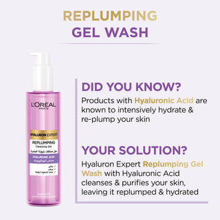 L’Oréal Paris Hyaluron Expert Replumping Cleansing Gel 150ml