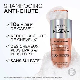 L'Oréal Paris Elseve Fiber Booster Shampooing Sans Sulfates 200 ml