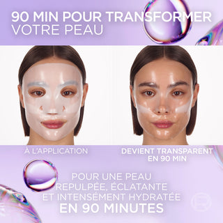 L'Oréal Paris Revitalift Filler Masque Glass Skin Hydrogel 1pcs