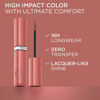 L’Oréal Paris Infaillible Laque Resistance Rouge à Lèvres 213 Smocked Rose