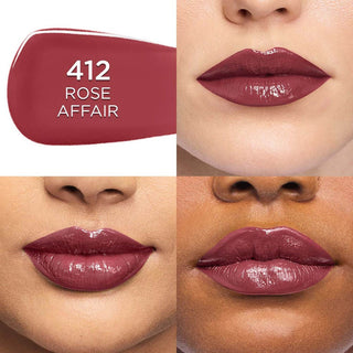 L’Oréal Paris Infaillible Laque Resistance Rouge à Lèvres 412 Rose Affair