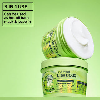 GARNIER ULTRA DOUX HAIR FOOD 3 EN 1 KIWI 390 ML