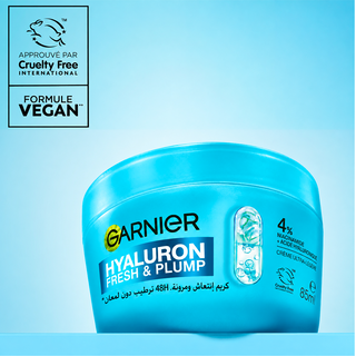 GARNIER CRÈME SORBET HYALURON HYDRATANTE REPULPANTE 85 ML