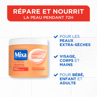 MIXA CRÈME SHEA REPARATRICE PEAUX EXTRA SECHES 400ML