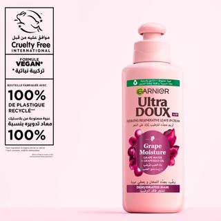 Garnier Ultra Doux Coffret Grape Moisture – Routine Hydratante Cheveux Déshydratés