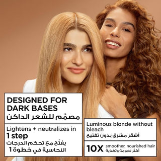 GARNIER COLOR NATURALS CARAMELO BLONDE HONEY BLONDE WITHOUR BLEACH 8.31