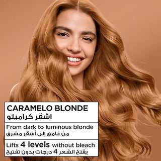 GARNIER COLOR NATURALS CARAMELO BLONDE CHESTNUT BLONDE WITHOUT BLEACH 6.31