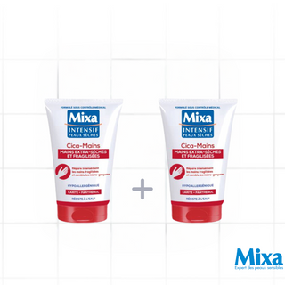 Mixa 2 crème Cica-Mains 50ML*2