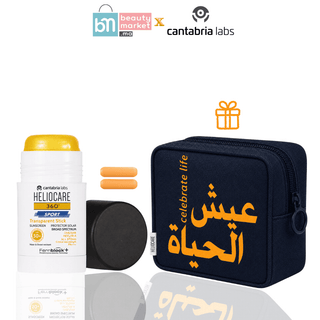 CANTABRIA Heliocare 360° Sport Transparent Stick SPF50+ 25 g = Trousse Offerte