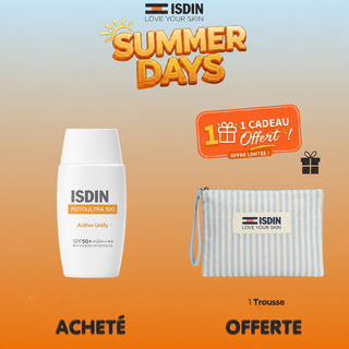 ISDIN FOTO ULTRA 100 ACTIVE UNIFY 50ML = TROUSSE OFFERTE