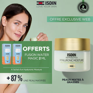 Isdin Isdinceutics Hyaluronic Moisture Oily and Combination Skin 50ml = 2 Mini Fusion Water Magic OFFERTS