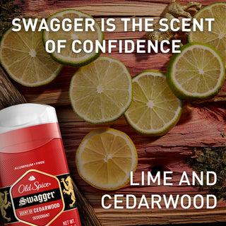 OLD SPICE SWAGGER DÉODORANT STICK INVISIBLE POUR HOMME SCENT OF CEDARWOOD 85 ML
