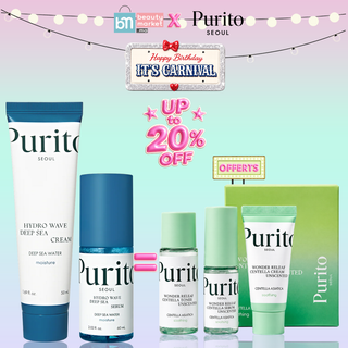 Purito Hydro Wave Deep Sea Cream 50ml + Serum 60ml = Mini Kit Offert