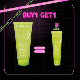 جل بيوديرما سيبيوم الرغوي النشط 200 مل