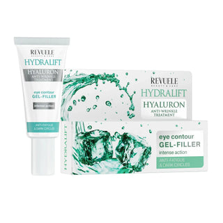 REVUELE HYDRALIFT HYALURON GEL FILLER ANTI-FATIGUE RIDE ET CERNES 25ML