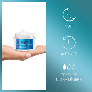 EUCERIN Hyaluron filler 3x Effect Hydra night gel ultra light 50ml