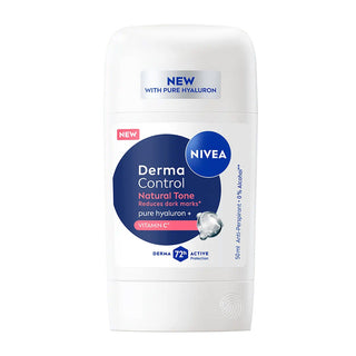 NIVEA DÉODORANT STICK DERMA CONTROL NATURAL TONE ANTI-PERSPIRANT 72H 50ML