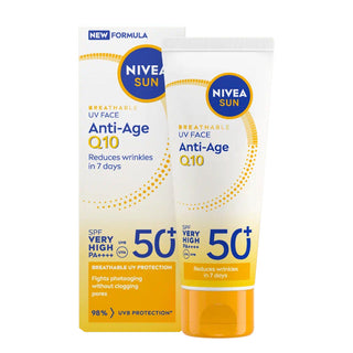 NIVEA SUN UV FACE ANTI-AGE Q10 SPF50 50ML