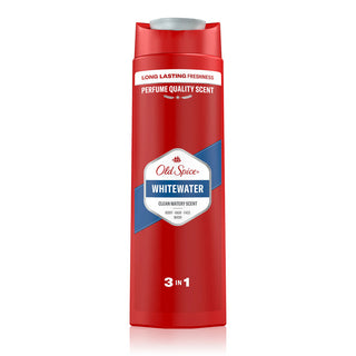 OLD SPICE WHITEWATER GEL DOUCHE HOMME 3-EN-1 FRAÎCHEUR 400 ML