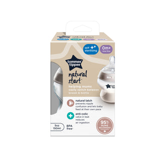 Tommee Tippee - Biberon Natural Start 150 ml débit lent